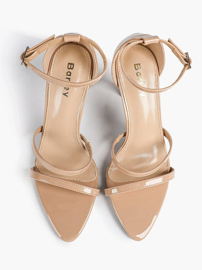 Women's High Stilettos Heels Open Toe Pointed Sandals Ankle Strap Pumps Dress Shoes Party Work Heeled Sandals YISHIFAN