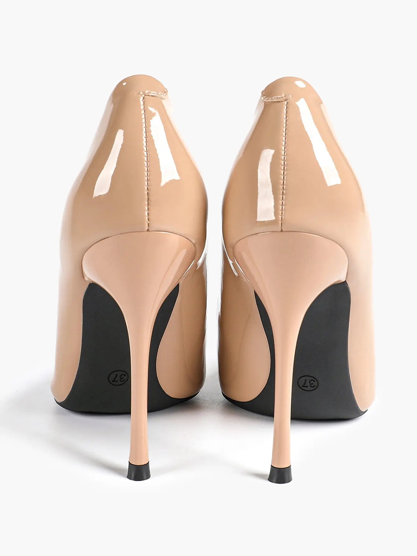 Women's Stiletto Heels Closed Sharp Pointed Toe Classic Wedding Party Dress Pump Shoes YISHIFAN