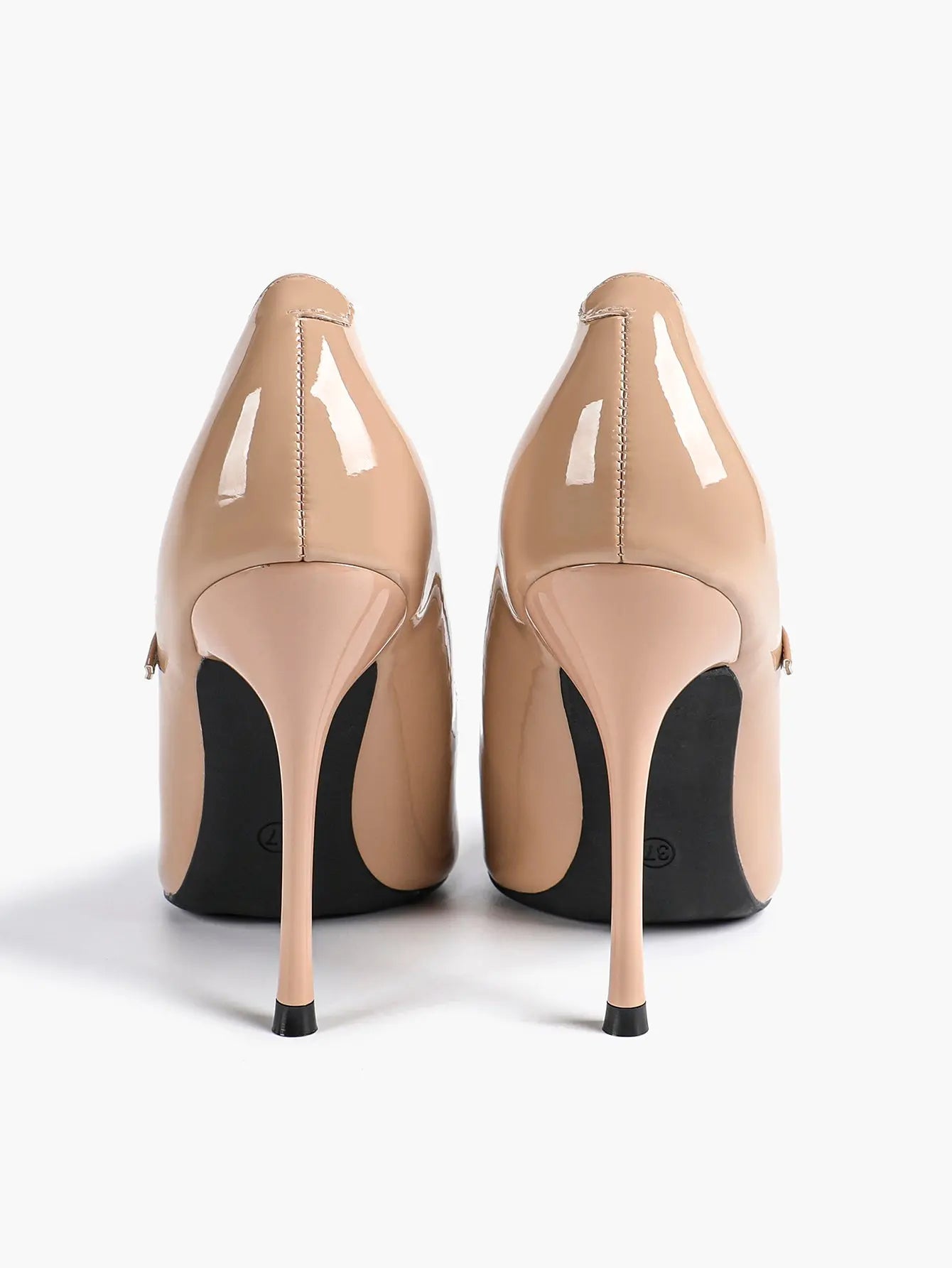 Burgundy Leather Stiletto Heels Sharp Pointed Toe Cross Strap Pump 4.13 INCH for Party Wedding Shoes YISHIFAN