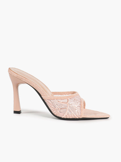 Jewelry for Your Feet: The Sparkling Mesh Mule That Elevates Everything
