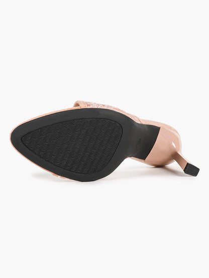Jewelry for Your Feet: The Sparkling Mesh Mule That Elevates Everything