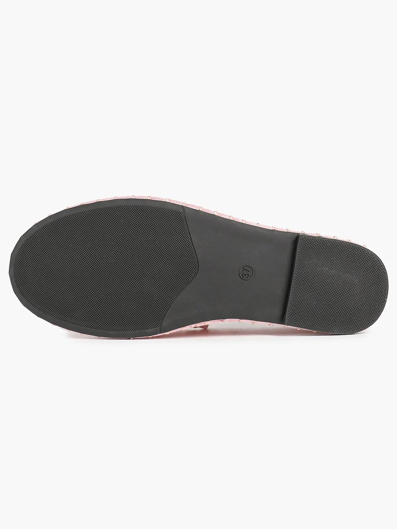 Women's Pink Suede Ballet Flats with Double Gold Buckle Cloud Comfort Insole for Casual Chic Everyday Shoes YISHIFAN