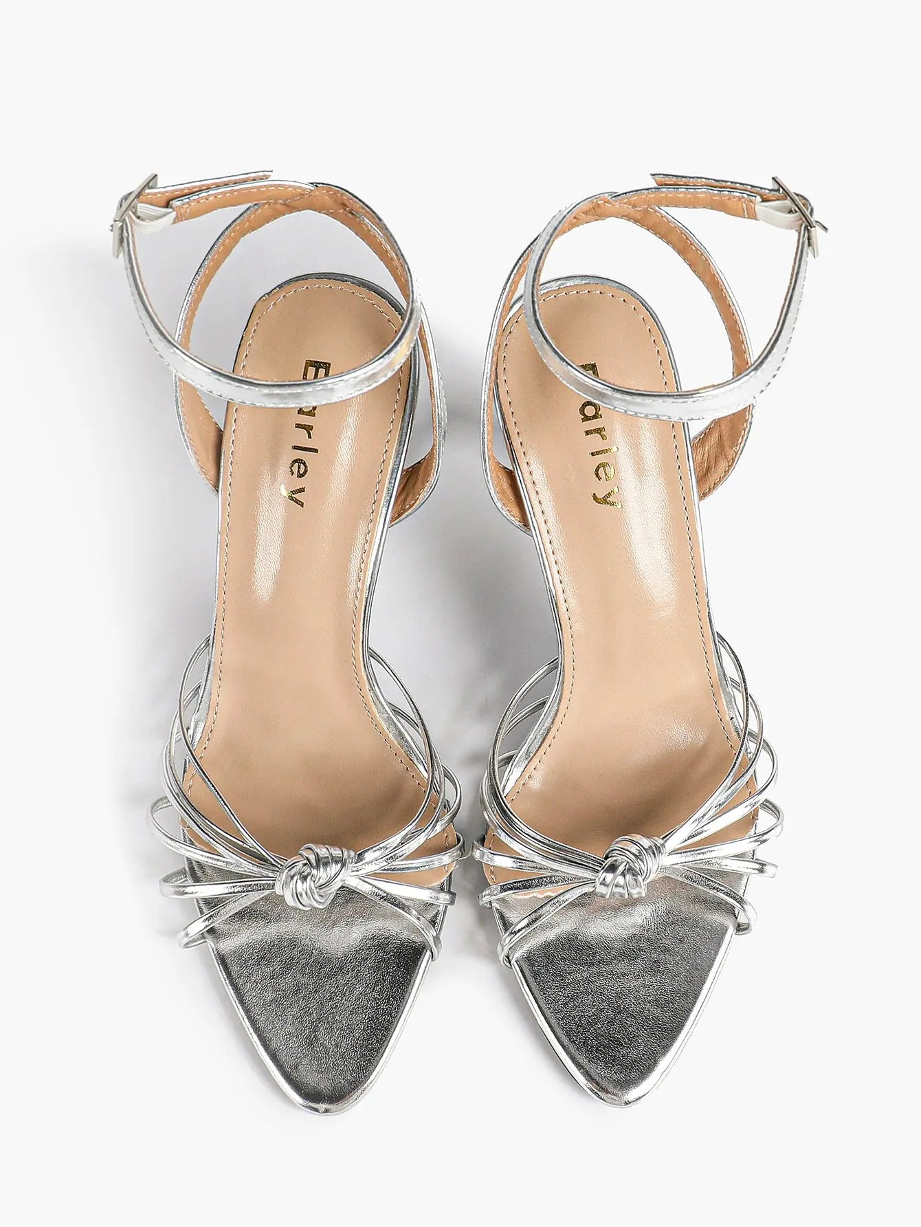 Women's Black Stiletto Heels 3.54 Inch Crisscross Strap Sandals Wedding Party Evening Dress Shoes YISHIFAN