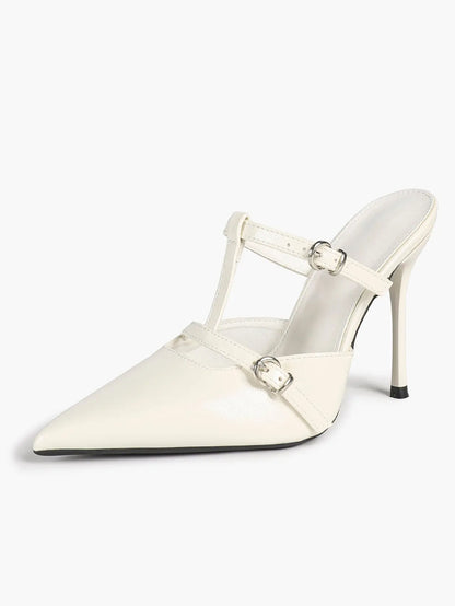 Women's Slingback High Heels Pointed Toe Stilettos Dress Party Pump Shoes YISHIFAN