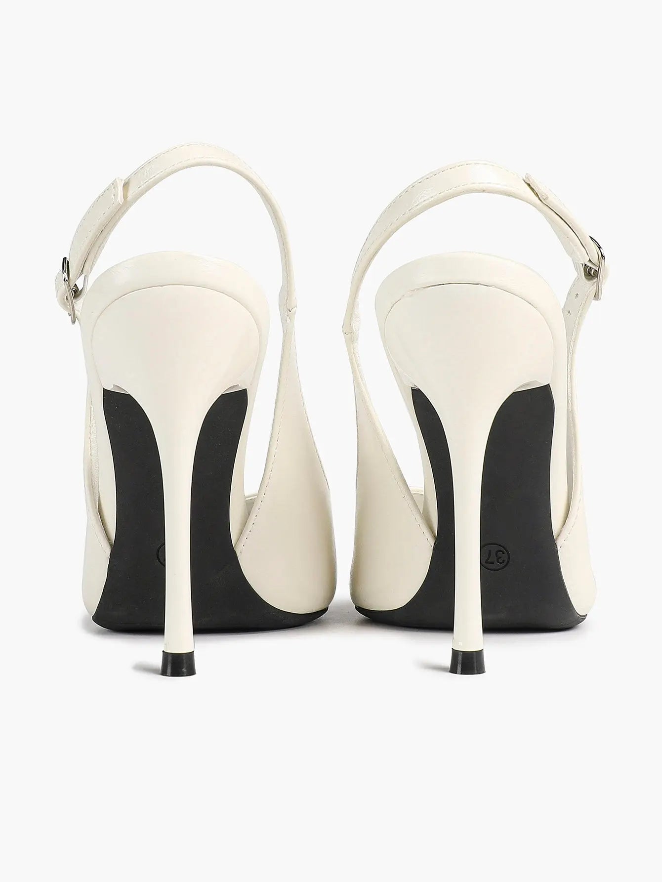 Women Closed Toe Slingback Heels Strappy Pointed Toe Stiletto Heels for Women Wedding Party Office Dress Shoes YISHIFAN