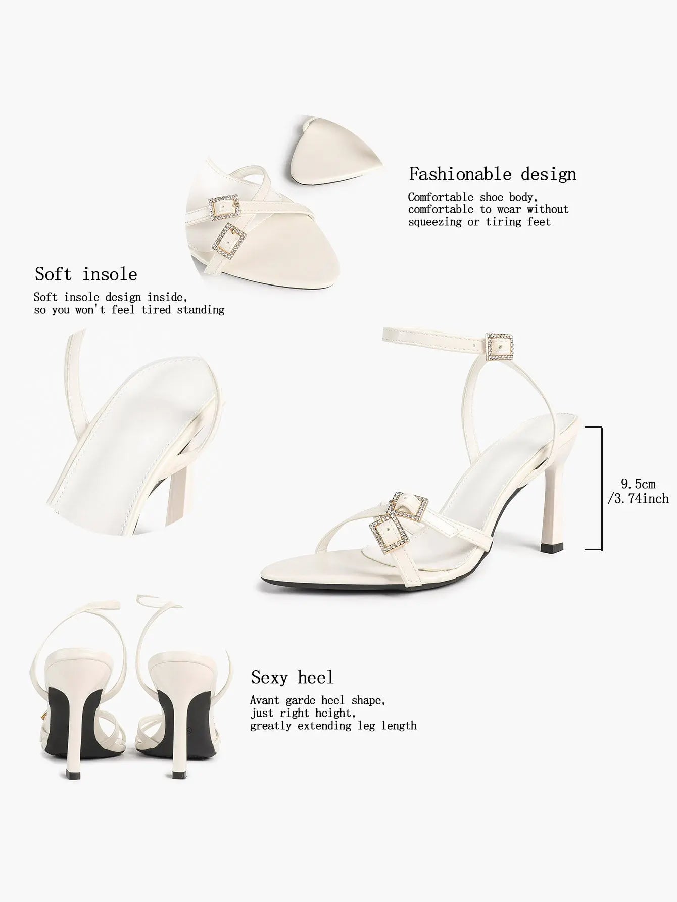 Women's  Slingback Pumps Pointed Toe Kitten Heels Party Wedding Sexy Casual Dress Shoes YISHIFAN