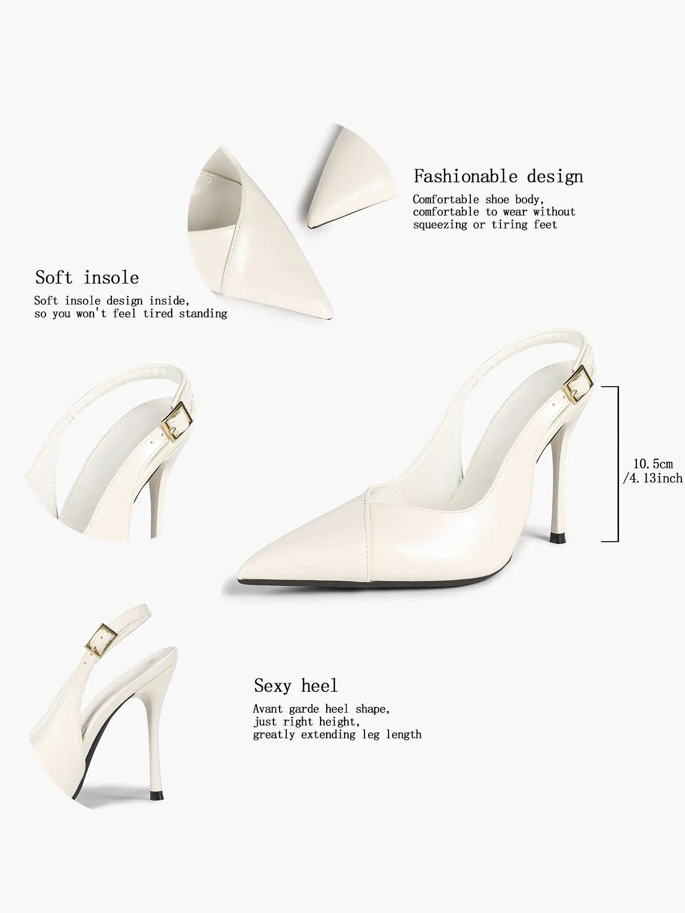 Vintage Luxe Reimagined: Deep Green Pointed Slingbacks with Croc Texture & All-Day Soft Insole YISHIFAN
