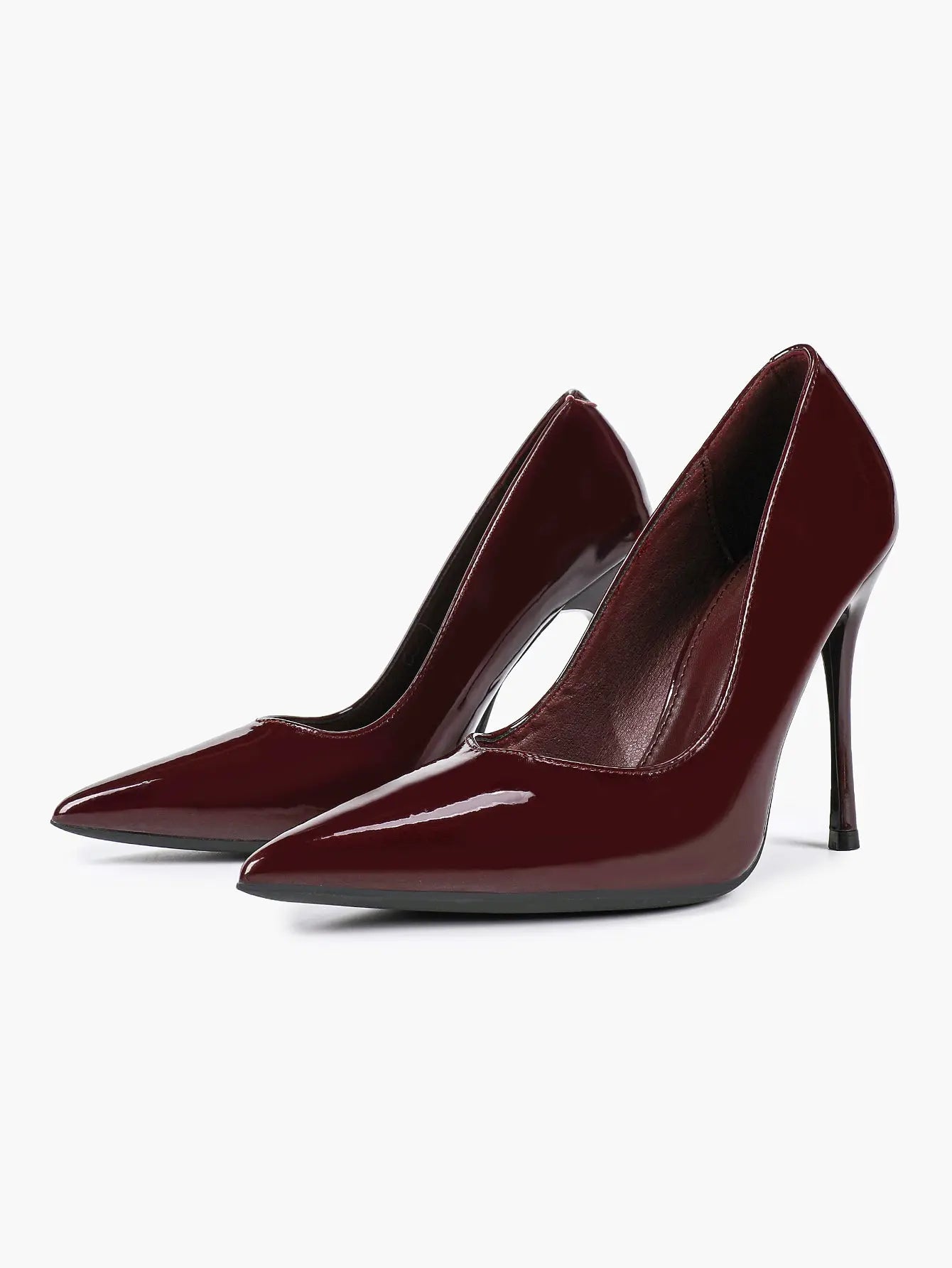Women's Closed Pointed Toe Classic Stiletto Heels for Wedding Party Evening Dress Shoes YISHIFAN