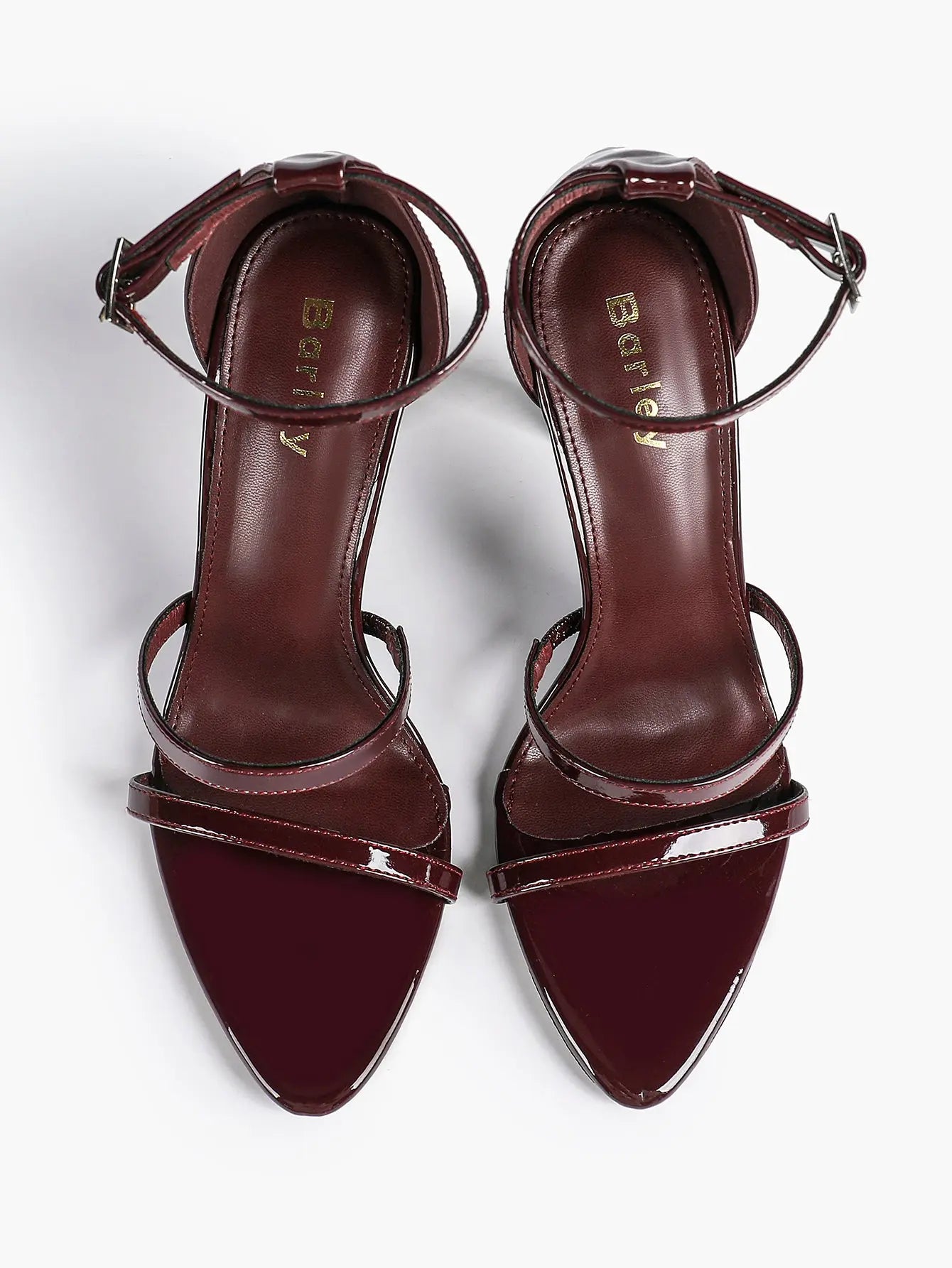 Women's High Stilettos Heels Open Toe Pointed Sandals Ankle Strap Pumps Dress Shoes Party Work Heeled Sandals YISHIFAN