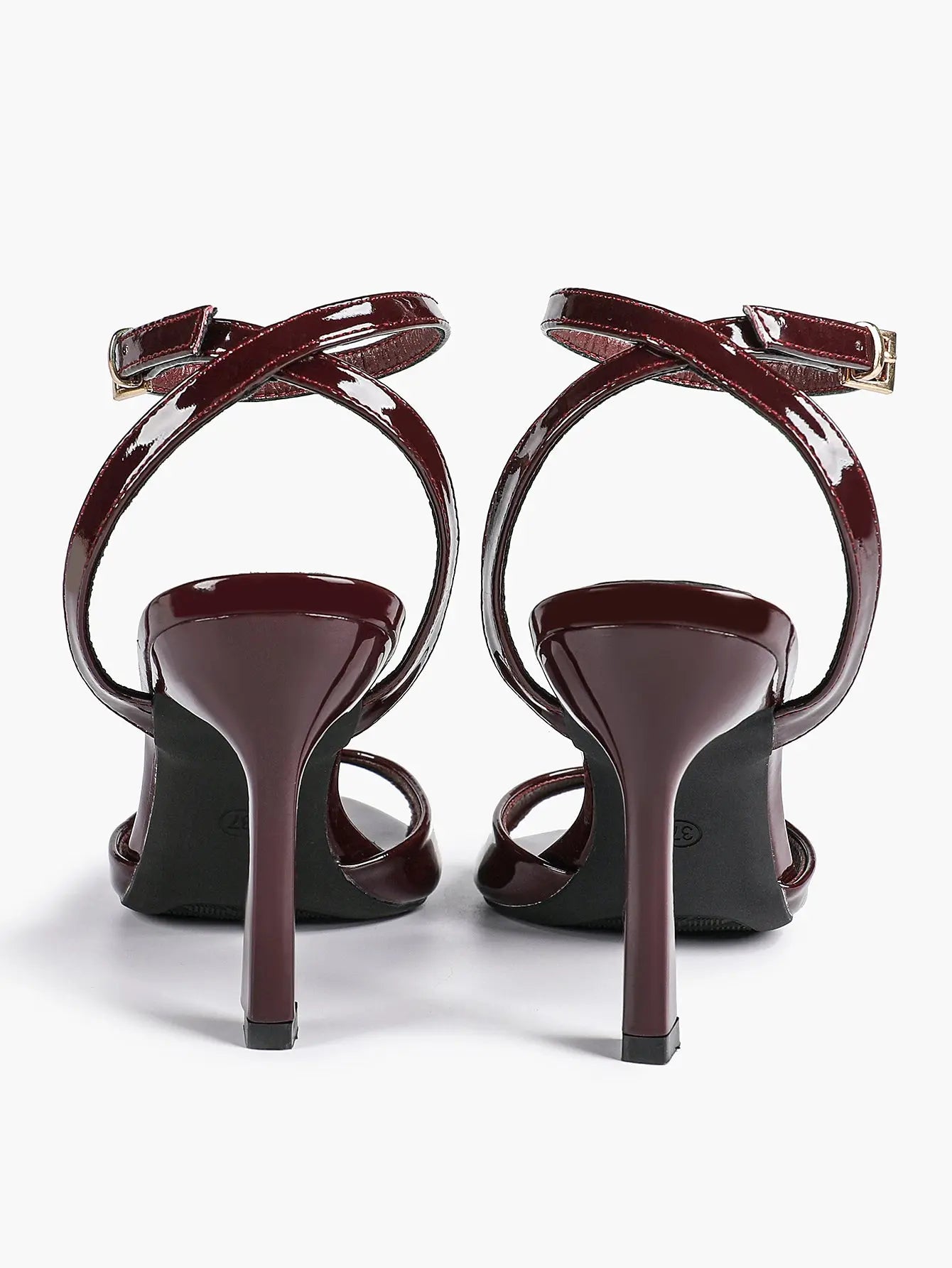 Women's High-Heel Sandals Peep-Toe Fish Mouth Stiletto Heels Wedding Party Dress Shoes YISHIFAN