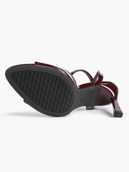 Women's High-Heel Sandals Peep-Toe Fish Mouth Stiletto Heels Wedding Party Dress Shoes YISHIFAN