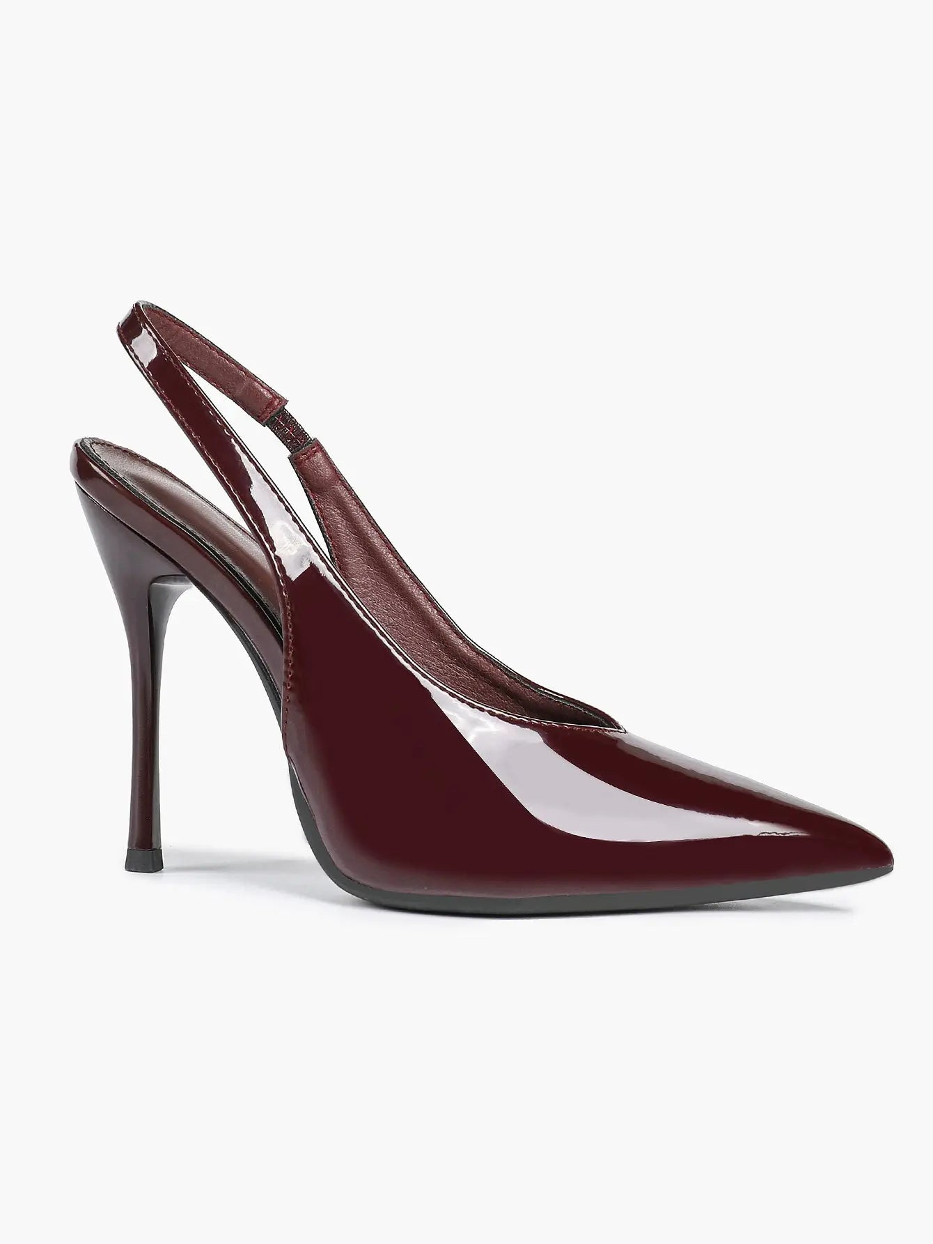 Women's Slingback Pumps Closed Pointed Toe Stiletto Heels Wedding Party Dress Shoes YISHIFAN