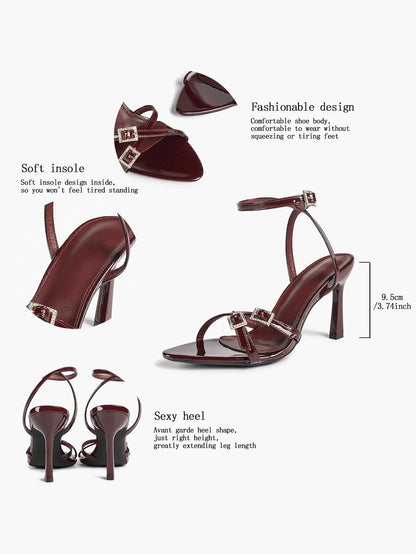 Women's  Slingback Pumps Pointed Toe Kitten Heels Party Wedding Sexy Casual Dress Shoes YISHIFAN